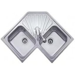 Lava Loiça TEKA 83x83-INOX -ANGULAR2C