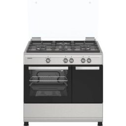 Fogão a Gás Natural/Butano CC90X2W4F c/ Forno 60L (Inox) - INFINITON
