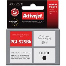Tinteiro Compatível PGI-525Bk Canon (Preto) - ACTIVEJET