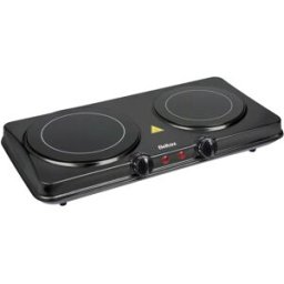 Placa Vitrocerâmica Dupla 2000W (Preto) - BELTAX