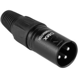 Ficha Canon DMX Macho Terminal 3 Pinos (CX107) - POWER DYNAMICS CONNEX