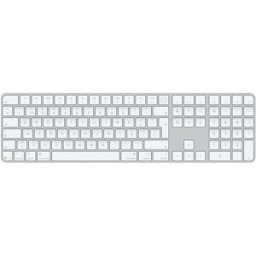 Teclado PT Magic Keyboard USB-C c/ Touch ID + Teclado Numérico (Prateado/Branco) - APPLE