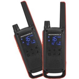 Intercomunicadores Impermeáveis PMR RADIO (Alcance até 10 Km) c/ Lanterna - MOTOROLA