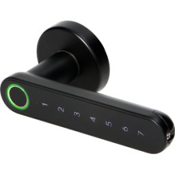 Maçaneta de Porta Inteligente Bluetooth c/ Código de Acesso e Impressão Digital - ORNO