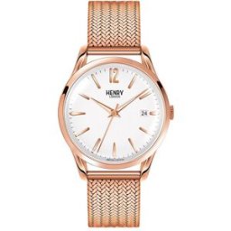 Relógio Analógico HL39-M-0026 39MM (Rose Gold) - HENRY LONDON