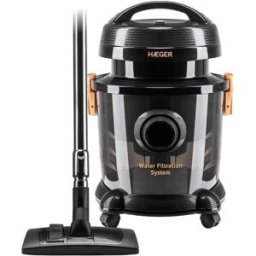 Aspirador Aquaclean s/ Saco VC-12W.045A c/ Filtro de Água 9L 1200W (Preto/Cobre) - HAEGER