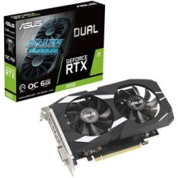 Placa Gráfica Dual GeForce RTX 3050 6GB GDDR6 OC - ASUS