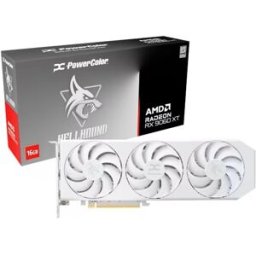 Placa Gráfica AMD Radeon RX 9060 XT "RDNA 4" Hellhound 16GB GDDR6 Spectral White - POWERCOLOR