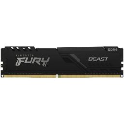 Memória RAM Fury Beast 8GB (1x8GB) DDR4-3600MHz CL17 (Preto) - KINGSTON