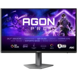 Monitor 26.7" AGON PRO AG276QZD2 Quad HD QD-OLED (Cinzento) - AOC