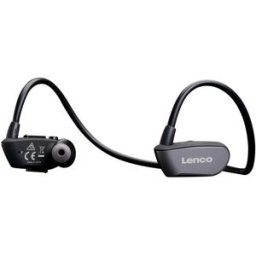 Auriculares Bluetooth à Prova de Água c/ Leitor MP3 8GB (Preto) - LENCO
