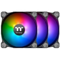 Pack 3 Ventoinhas Pure 14 aRGB TT 140mm (Preto) - THERMALTAKE
