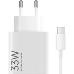 Carregador HyperCharge Combo Type-A 33W (Branco) - XIAOMI