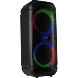 Coluna Portátil Amp. 160W Bluetooth/USB/microSD c/ LED´s + Microfone + Comando (Track510) - FENTON