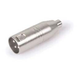 Ficha Adaptadora RCA Fêmea -> Canon XLR Macho - FONESTAR