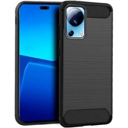 Capa p/ Xiaomi 13 Lite Carbono (Preto) - COOL