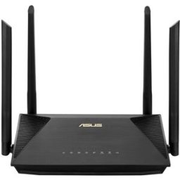 Router RT-AX53U AX1800 Dual-Band Wi-Fi 6 Gigabit (Preto) - ASUS