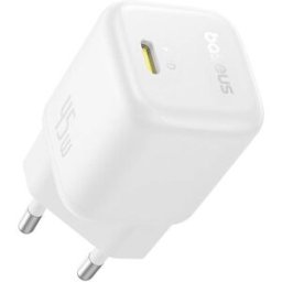 Carregador PicoGo GaN Fast Charger Ultra-Mini USB-C 45W (Branco) - BASEUS