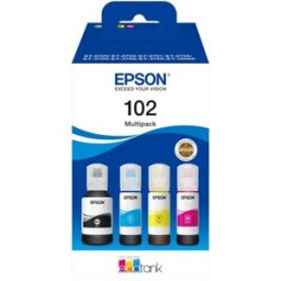 Pack 4x Tinteiros 102 EcoTank Original - EPSON