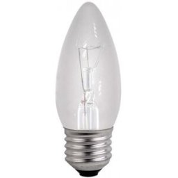 Lampada Incandescente Lisa t/ Vela E27 40W