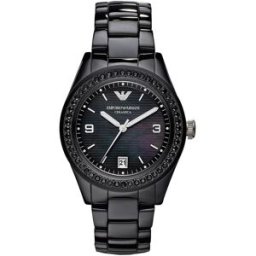 Giorgio Armani Relógio Analógico AR1423 39MM (Preto) - ARMANI