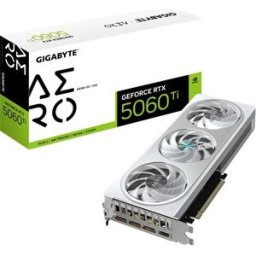 Placa Gráfica NVIDIA GeForce RTX 5060 Ti "Blackwell" Aero OC 16G GDDR7 DLSS4 - GIGABYTE