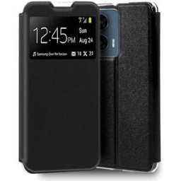 Capa Flip Cover p/ Motorola Edge 50 Fusion Preto - COOL