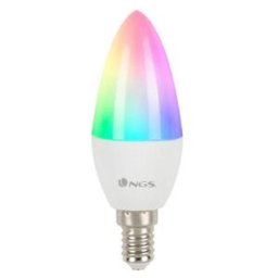 Lampada Smart Wifi Led Bulb Gleam 514C Halogena Cores 5W 500Lm E14 Regulavel Em Intesidade - NGS