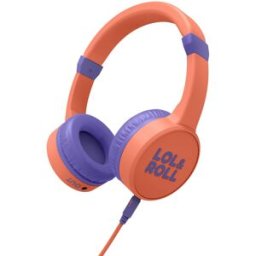 ENERGY-SISTEM Auscultadores Lol & Roll Pop Kids c/ Fios (Laranja) - ENERGY SISTEM