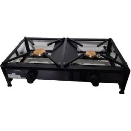 Fogão a Gás (2 Bicos) 7.395 80x40cm 100/80 (Preto) - ORIMA