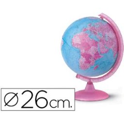 Globo c/ Luz Pink 26 cm Diametro