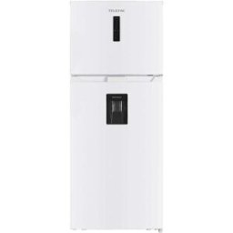 Frigorífico 2 Portas c/ Congelador e Dispensador de Água DPF620NFXE 413L (Branco) - TELEFAC