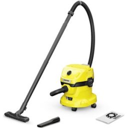 Aspirador de Pó/Líquidos s/ Fios WD 2-18 12L 225W (Amarelo/Preto) - KARCHER