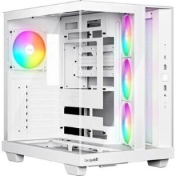 Caixa ATX Light Base 500 LX Tempered Glass (Branco) - BE QUIET!