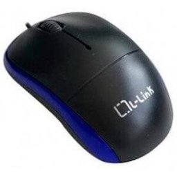 Rato Óptico USB (Preto) - L-LINK