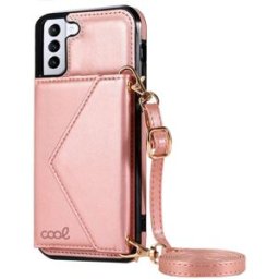 Capa Samsung G996 Galaxy S21 Plus Carteira Pingente (Rosa) - COOL