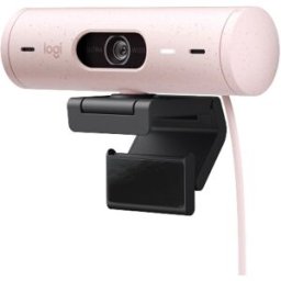 WebCam Brio 500 Full HD 1080p USB Type-C (Rosa) - LOGITECH