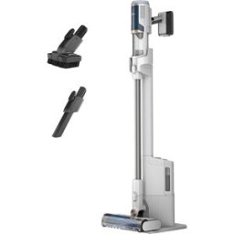 Aspirador Vertical Clean & Self-Empty BU3521EU c/ Base Auto-Esvaziamento (Branco/Azul) - SHARK