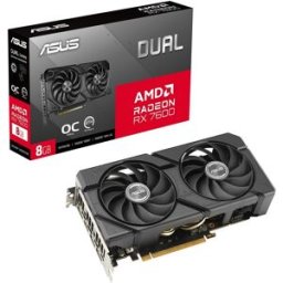 Placa Gráfica Dual AMD Radeon RX 7600 8GB GDDR6 - ASUS