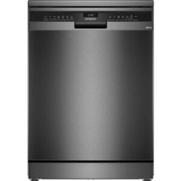 Máquina de Lavar Loiça iQ300 SN23EC03ME 14 Conjuntos (Preto/Inox) - SIEMENS