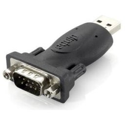 Ficha Adaptadora USB A Macho -> DB9 Serie Macho - EQUIP