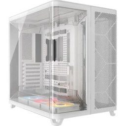 Caixa Extended-ATX AIR 5400 RS-R ARGB Tempered Glass (Branco) - CORSAIR
