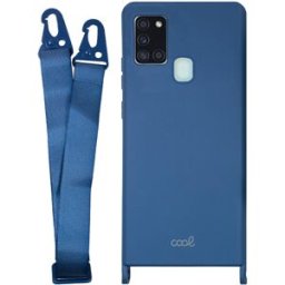 Capa Samsung A217 Galaxy A21s c/ Cinta Azul - COOL