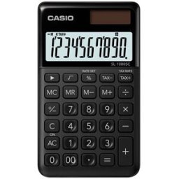 Calculadora de Bolso 10 Digitos (Preto) - CASIO