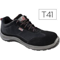 Sapatos De Seguranca Deltaplus De Pele Preto Formato 41 - DELTAPLUS