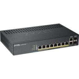 Switch GS1920v2 1U PoE (8 Portas) - ZYXEL