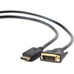 Cabo Conversor DisplayPort Macho - DVI Macho (1,8 mts) - GEMBIRD
