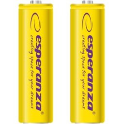Blister 2x Pilhas Recarregáveis Ni-MH AA 2000mAh - ESPERANZA
