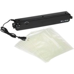 Máquina de Selar a Vácuo Portátil 70W c/ 10 Sacos de Vácuo VS-02 - BLOW