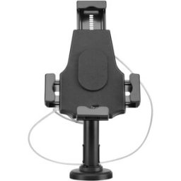 Suporte de Mesa/Parede Anti-Roubo Ajustável p/ Tablet (Preto) - AISENS